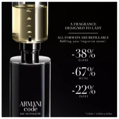 Giorgio Armani Code EDT 75 Ml -Parfume Verden giorgio armani code edt 75 ml 1677588571