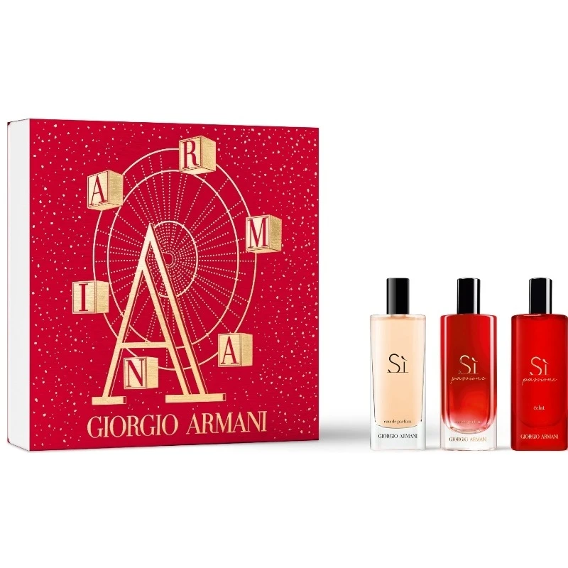 Giorgio Armani Sì Miniature Gift Set (Limited Edition) 3 Giorgio Armani Sì Miniature Gift Set (Limited Edition)