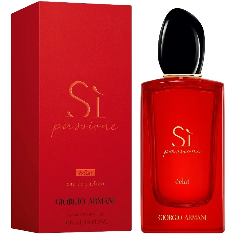 Giorgio Armani Sì Passione Éclat EDP 100 Ml 4 Giorgio Armani Sì Passione Éclat EDP 100 Ml - Billede 2