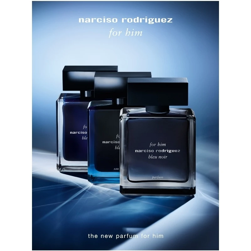 Narciso Rodriguez Bleu Noir For Him EDT 50 Ml 11 Narciso Rodriguez Bleu Noir For Him EDT 50 Ml - Billede 9