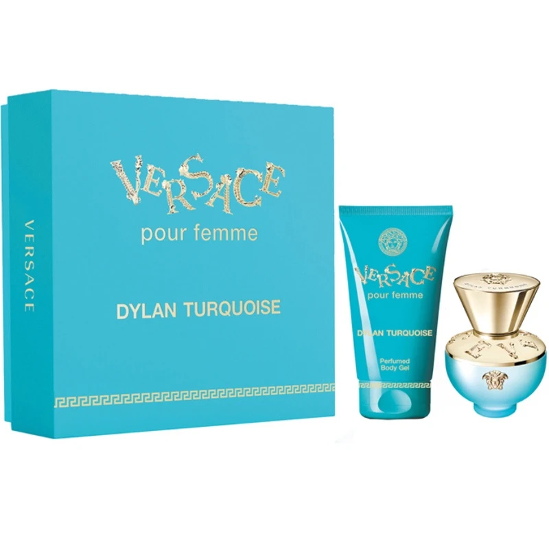 Versace Dylan Turquoise EDT Gift Set (Limited Edition) 2 Versace Dylan Turquoise EDT Gift Set (Limited Edition)