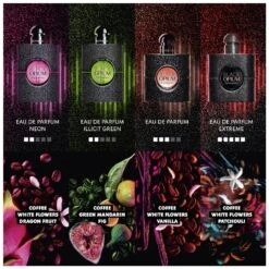 Yves Saint Laurent YSL Black Opium Illicit Green EDP 75 Ml -Parfume Verden ysl black opium illicit green edp 75 ml 1643623627